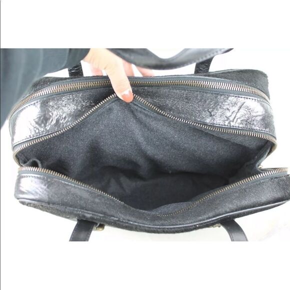 UGG ALDABELLA ZIP IRON CROC EMBOSSED PURSE SATCHEL - Picture 5 of 8